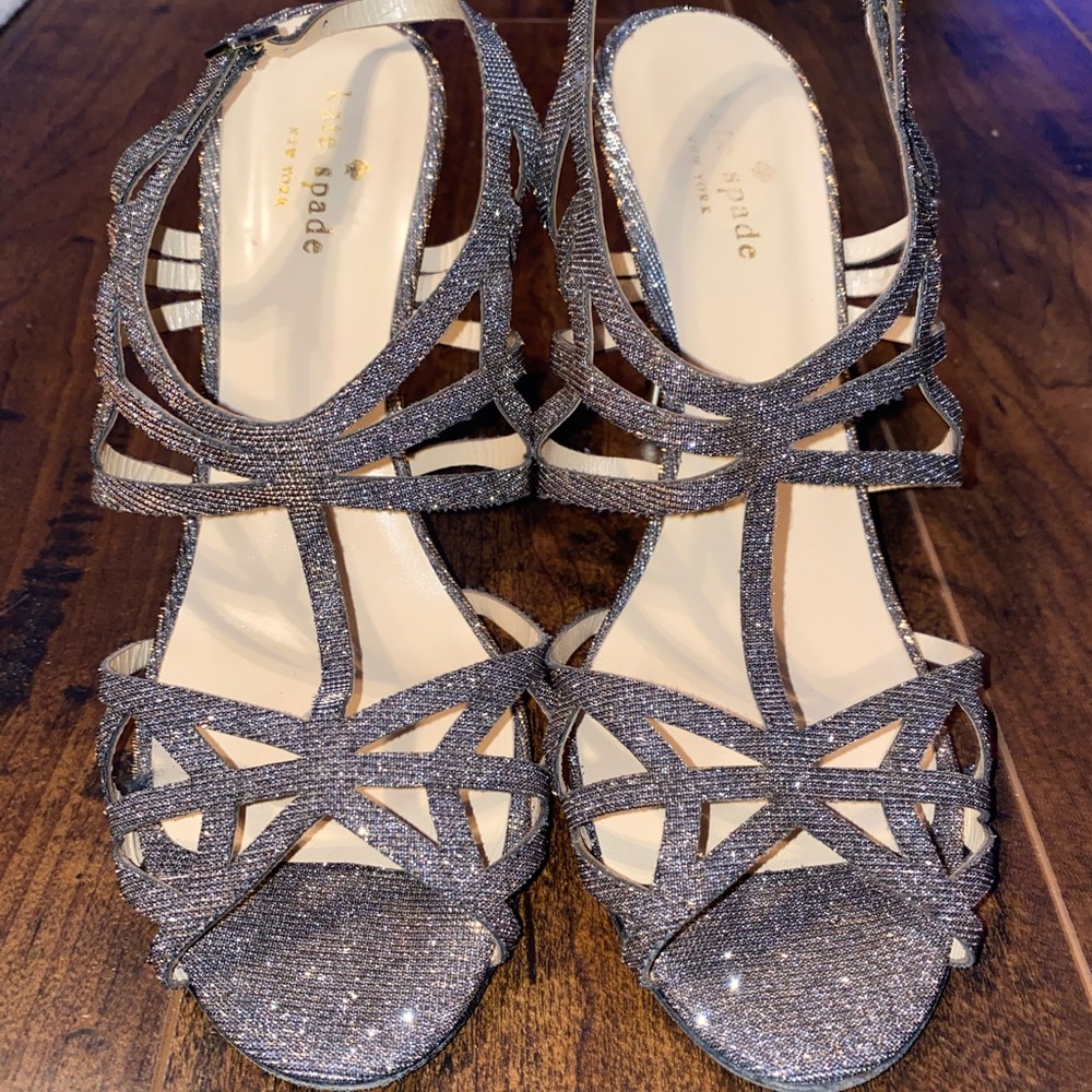 Kate Spade Metallic Heels